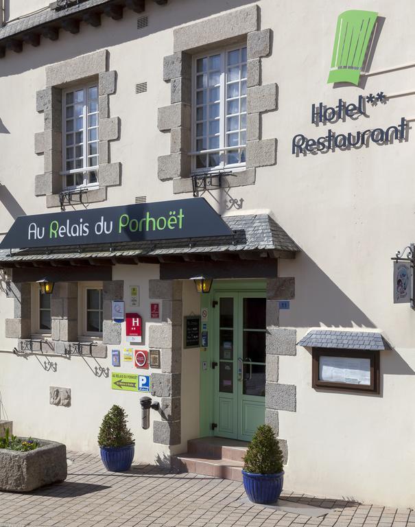 Au Relais Du Porhoet Guilliers Bagian luar foto